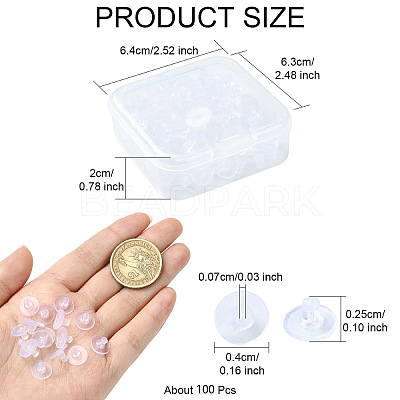 Plastic Ear Nuts KY-YW0001-02-1