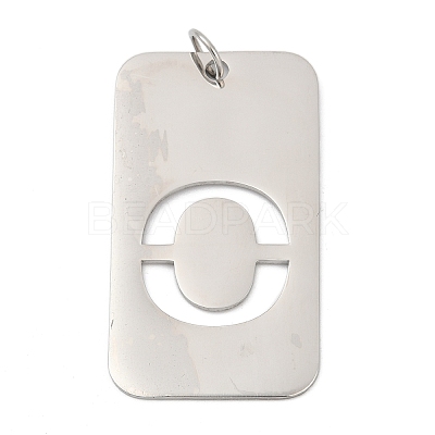 304 Stainless Steel Pendants STAS-M115-01P-O-1