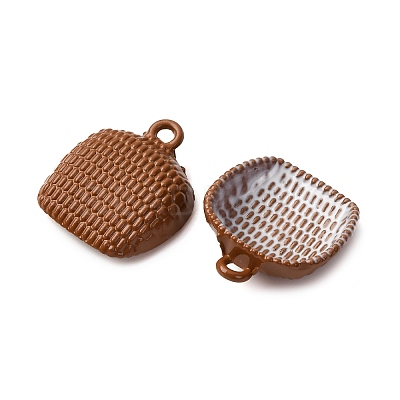 Baking Paint Alloy Pendants FIND-G097-05G-1