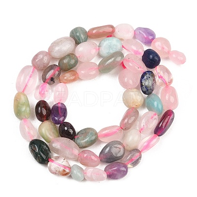Natural Mixed Stone Beads Strands G-G464-A03-01-1