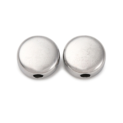 304 Stainless Steel Beads STAS-C128-03B-P-1