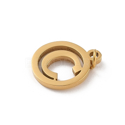 304 Stainless Steel Charms
with Jump Ring LS-STAS-R001-02G-C-1
