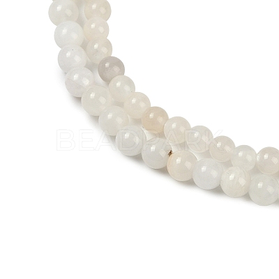 Natural White Moonstone Beads Strands X-G-D294-4mm-02-1