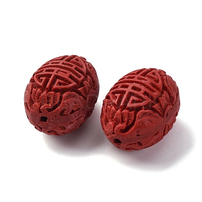 Cinnabar Beads CARL-K001-30-1