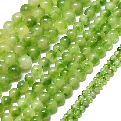 Natural Malaysia Jade Beads Strands G-L645-C01-4mm-31-1