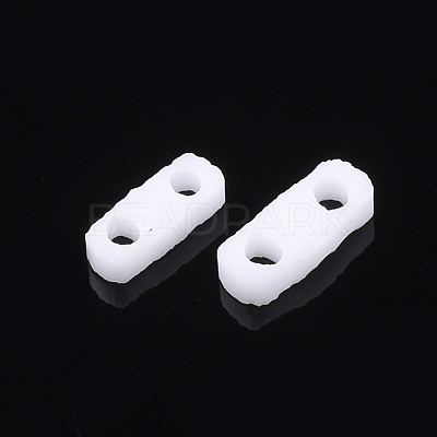 2-Hole Opaque Glass Seed Beads SEED-S023-04C-1