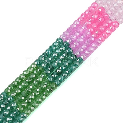 Cubic Zirconia Beads Strands ZIRC-P125-2x3mm-19-1