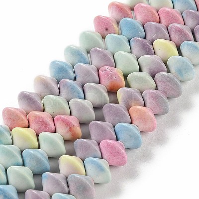 Natural Rainbow Alashan Agate Beads Strands G-NH0022-I01-01-1