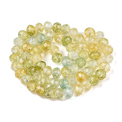 Transparent Glass Beads Strands GLAA-T023-10mm-A12-1