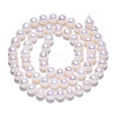 Natural Cultured Freshwater Pearl Beads Strands PEAR-N016-06A-1