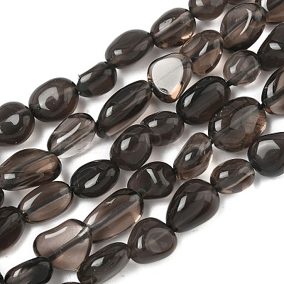 Natural Ice Obsidian Beads Strands X-G-P497-01A-15-1