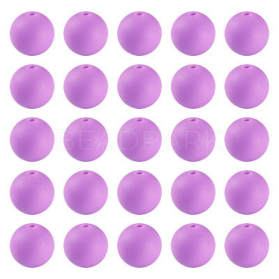 50Pcs Food Grade Eco-Friendly Silicone Beads SIL-TADJ0001-03B-1