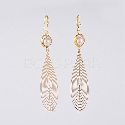 Dangle Earrings X-EJEW-JE03692-03-1