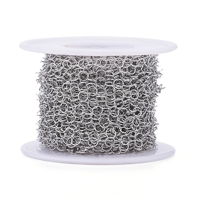 Tarnish Resistant 304 Stainless Steel Rolo Chains CHS-F011-05A-P-1