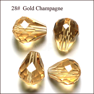 Imitation Austrian Crystal Beads SWAR-F062-12x10mm-28-1