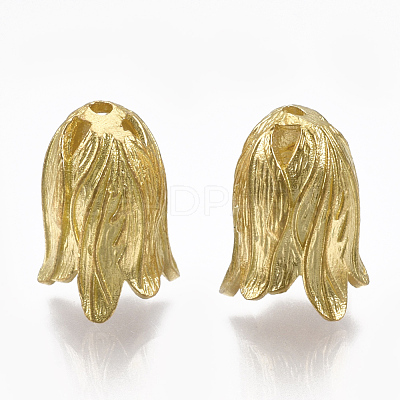 Brass Bead Caps KK-T040-017-NF-1