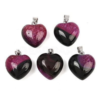 Natural Agate Pendants GG-K002-03-1