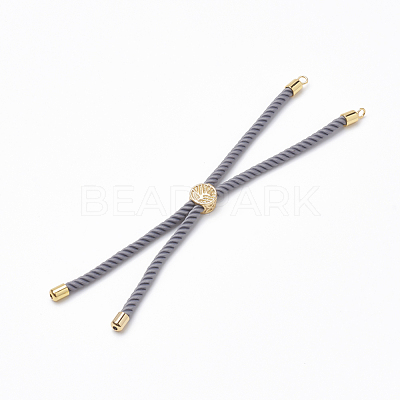 Nylon Twisted Cord Bracelet Making MAK-T003-10G-1