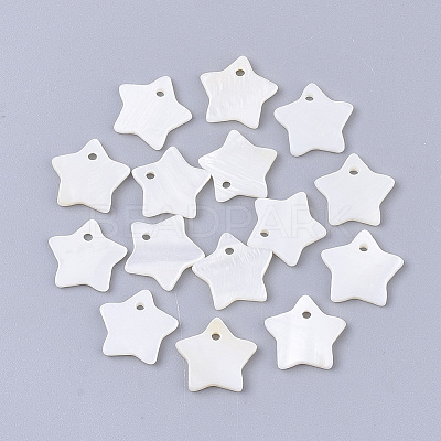 Freshwater Shell Pendants LS-X-SHEL-S276-60B-1