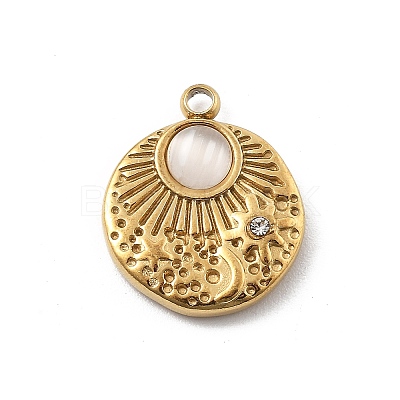 Natural Stone Pendants STAS-D300-02G-05-1