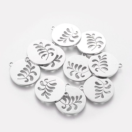 Non-Tarnish 201 Stainless Steel Pendants STAS-Q201-T406-1