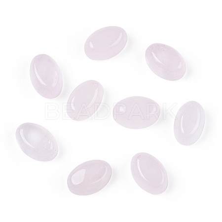 Natural Rose Quartz Cabochons G-A094-01A-12-1