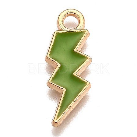 Alloy Enamel Pendants ENAM-TAC0001-22G-1