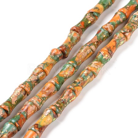 Natural Dolomite & Synthetic Imperial Jasper & Synthetic Opal Beads Strands G-P475-03I-1