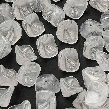 Electroplated Glass Beads GLAA-G119-01I-1