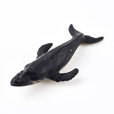 Whale Plastic Decorations X-DIY-WH0162-86-1