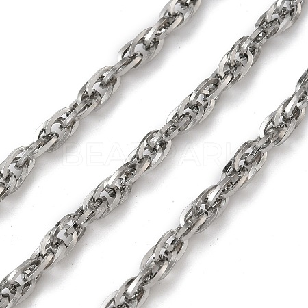 304 Stainless Steel Rope Chains CHS-H025-16P-03-1