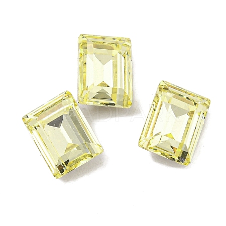 Glass Rhinestone Cabochons RGLA-L029-15C-213-1