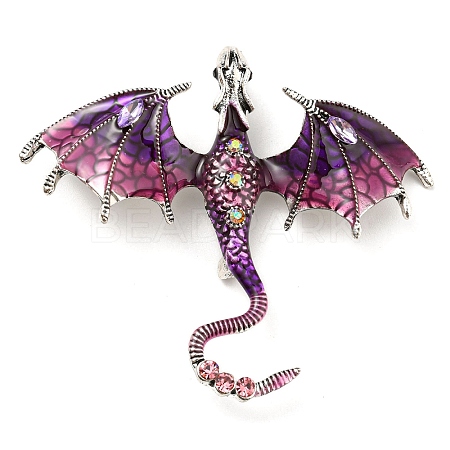 Dragon Enamel Pins JEWB-Q031-08AS-03-1