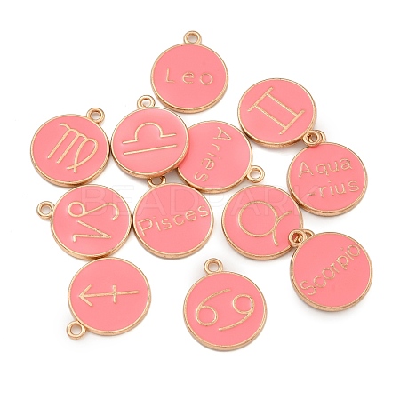 Alloy Enamel Pendants ENAM-XCP0001-45B-02-1