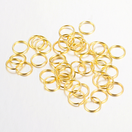 Iron Open Jump Rings X-IFIN-A018-5mm-G-1
