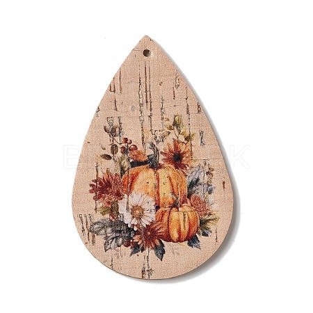 Halloween Imitation Leather Big Pendants FIND-K017-02E-01-1