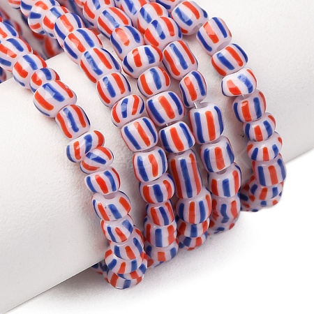 Handmade Lampwork Beads Strands BLOW-K001-01B-13-1