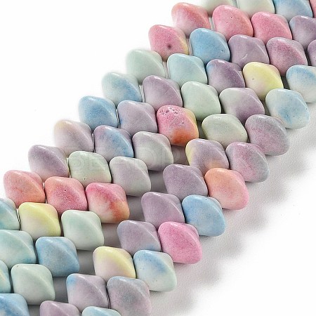 Natural Rainbow Alashan Agate Beads Strands G-NH0022-I01-01-1