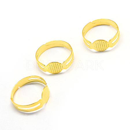 Adjustable Iron Pad Ring Settings X-MAK-Q006-39-1
