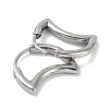 Non-Tarnish 316 Surgical Stainless Steel Hoop Earrings for Women EJEW-P274-18A-P-2