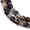 Natural Fire Crackle Agate Beads Strands G-C082-A01-38-4