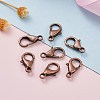 Zinc Alloy Lobster Claw Clasps E102-NFR-5