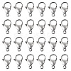 Yilisi 100Pcs 304 Stainless Steel Lobster Claw Clasps STAS-YS0001-27-10