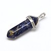 Natural Sodalite Double Terminated Pointed Pendants G-J261-B10-1