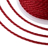 Round Waxed Polyester Cord X-YC-G006-01-1.0mm-32-3