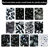 DIY Acrylic & ABS Plastic Imitation Pearl Beads Bracelets Making Kits DIY-FS0006-50-2