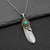Stainless Steel Pendant Necklaces QC2875-1-1