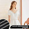 1Yard Alloy Rhinestone Chains AJEW-WH0561-54-5