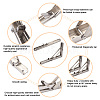 304 Stainless Steel Folding Shelf Brackets SW-TAC0001-15P-4