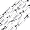 Tarnish Resistant 304 Stainless Steel Link Chains CHS-T003-27P-1